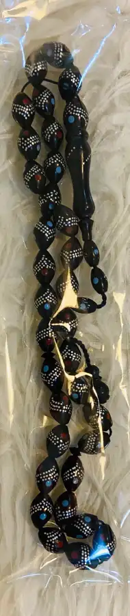 سبحة كوك مطعمه بالمعدن . 2