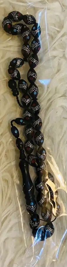 سبحة كوك مطعمه بالمعدن . 1
