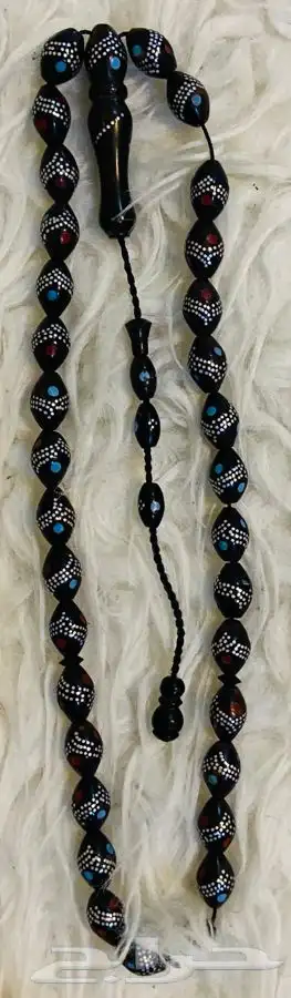 سبحة كوك مطعمه بالمعدن . 5