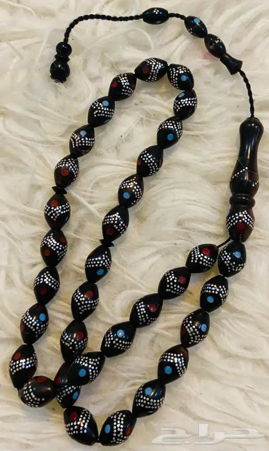 سبحة كوك مطعمه بالمعدن . 4