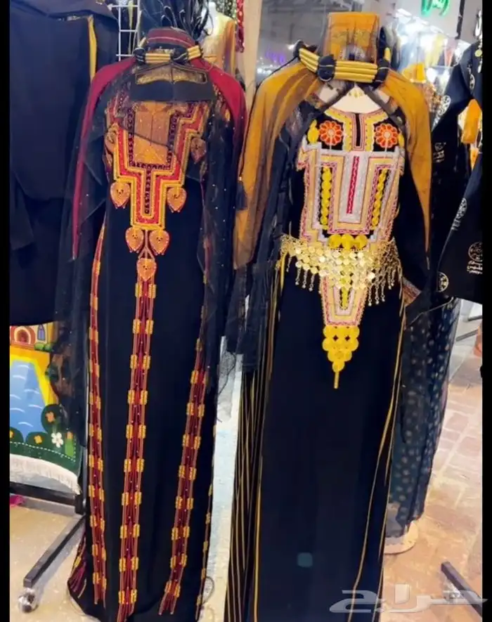 جلابيات جنوبيه وطرح وجلابيات التاسيس 1