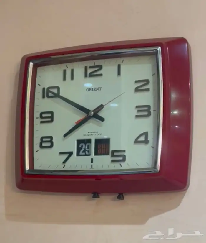 ساعة حائط اورينت 0