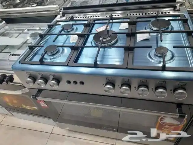 فرن غاز اي كون شبك ثقيل 90X60 تركي موصفات اطالي 5 عيون 1