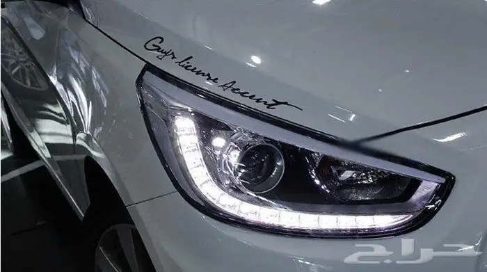 شمعات اكسنت 2012 - 2017 ليد LED ليد خطين 2