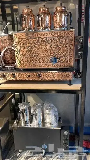 مكينة قهوة.سماور.ثلاجة عرض حلويات.فرن اونكس 3