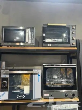 مكينة قهوة.سماور.ثلاجة عرض حلويات.فرن اونكس 8