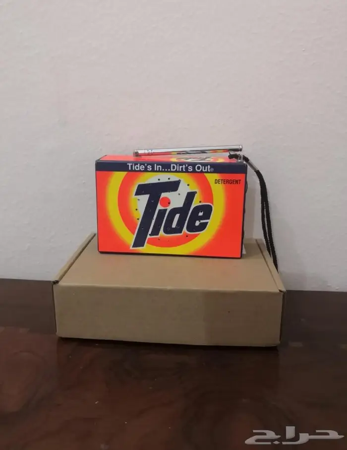 راديو دعائي قديم ونادر شركة تايد Tide منتصف التسعينات .. 2