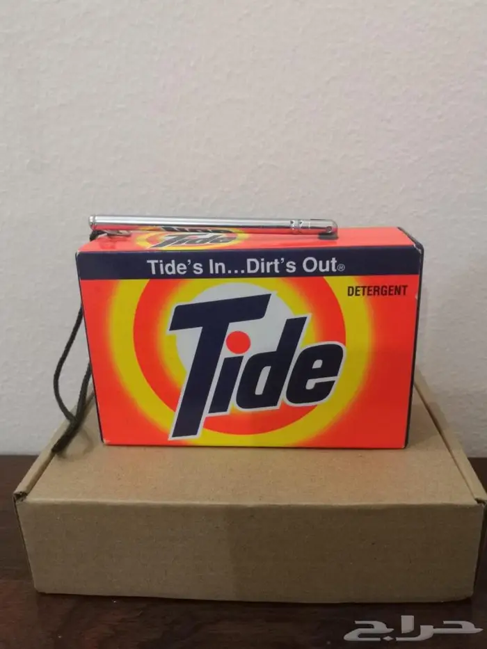 راديو دعائي قديم ونادر شركة تايد Tide منتصف التسعينات .. 0