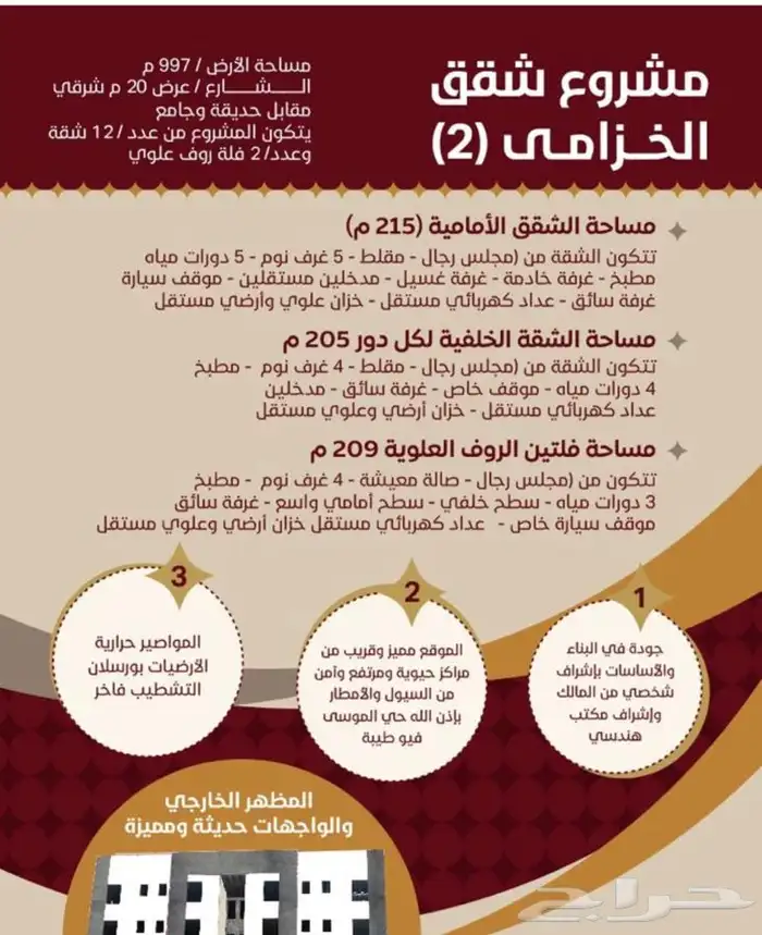 مشروع فلل الخزامي بجده بمخطط الموسي 0