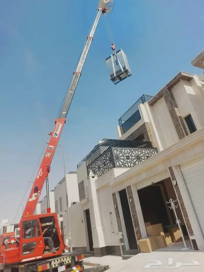 كرينات رافعات تحميل افران وجميع الاثاث المنزل 0