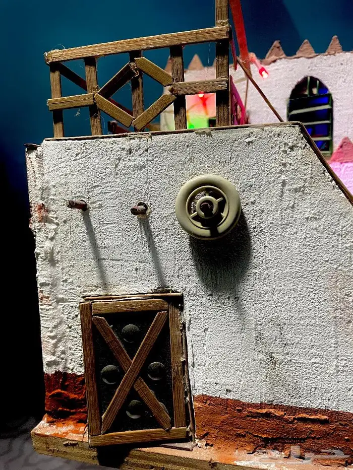 مجسم بيت شعبي قديم 6