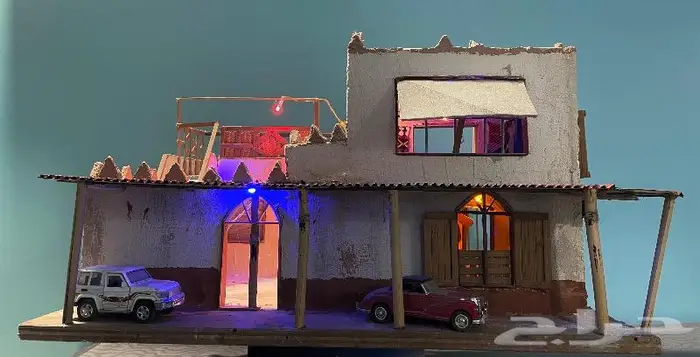 مجسم بيت شعبي قديم 16