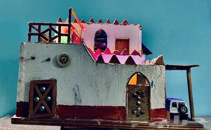 مجسم بيت شعبي قديم 21