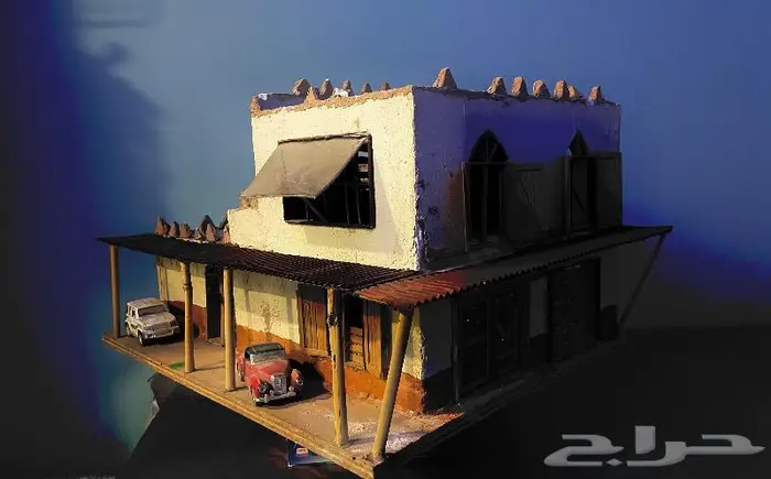 مجسم بيت شعبي قديم 10