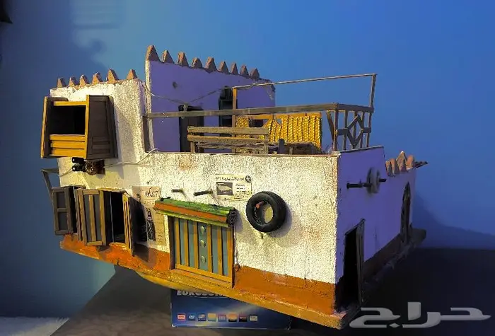 مجسم بيت شعبي قديم 13