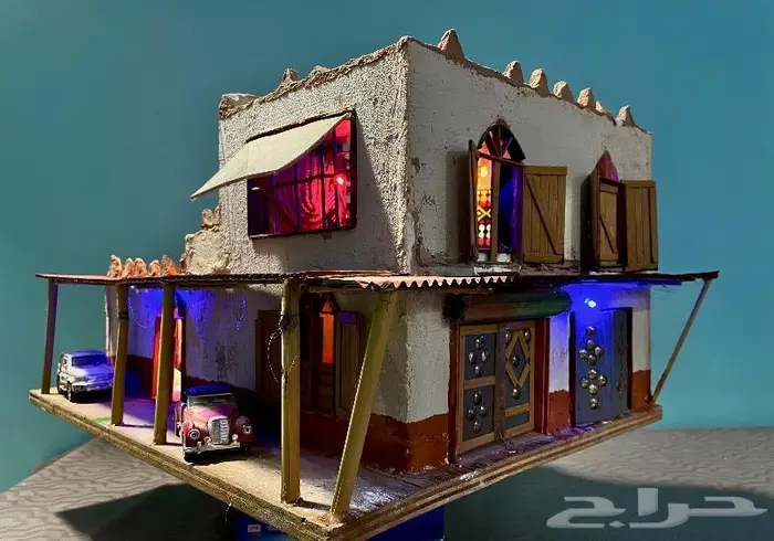 مجسم بيت شعبي قديم 17