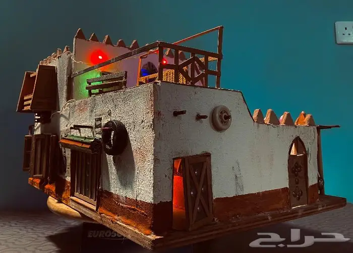 مجسم بيت شعبي قديم 1