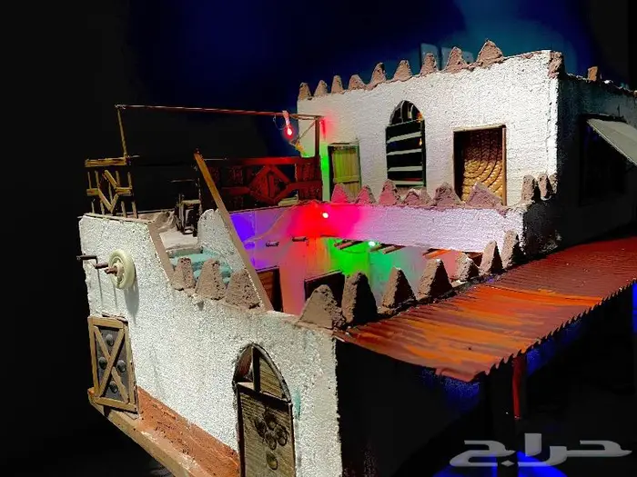 مجسم بيت شعبي قديم 5