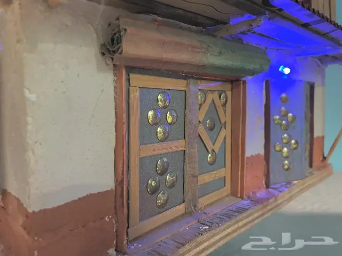 مجسم بيت شعبي قديم 7