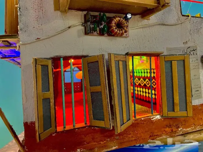 مجسم بيت شعبي قديم 43