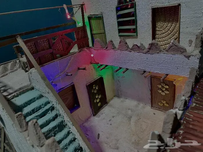 مجسم بيت شعبي قديم 3