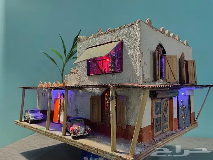 مجسم بيت شعبي قديم 22