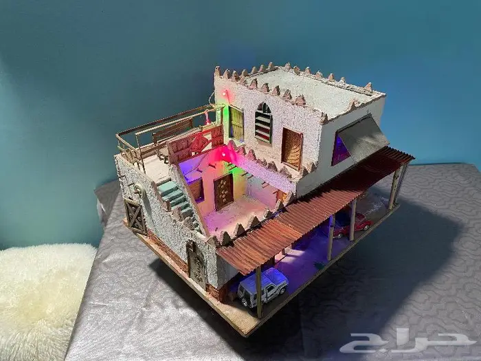 مجسم بيت شعبي قديم 9