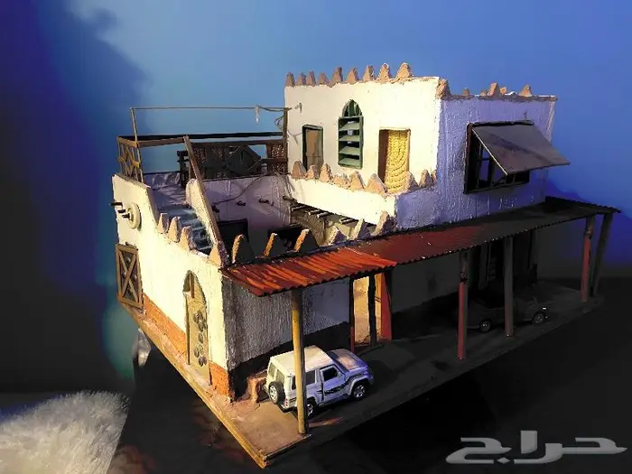 مجسم بيت شعبي قديم 11