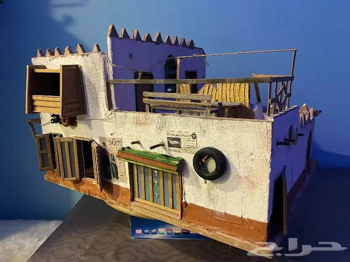 مجسم بيت شعبي قديم 12