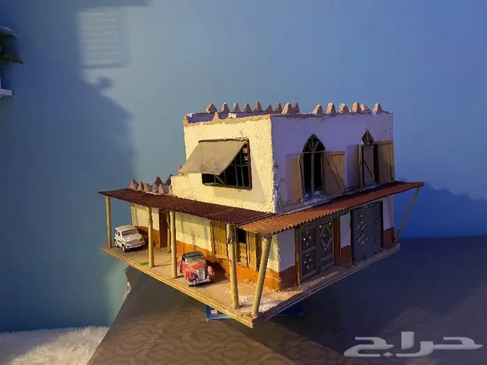 مجسم بيت شعبي قديم 14