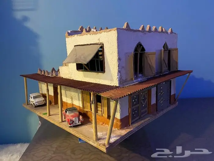 مجسم بيت شعبي قديم 15