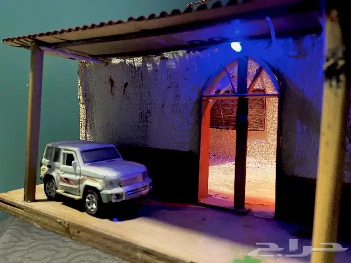 مجسم بيت شعبي قديم 19