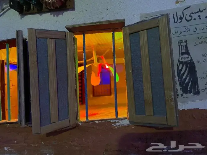 مجسم بيت شعبي قديم 41