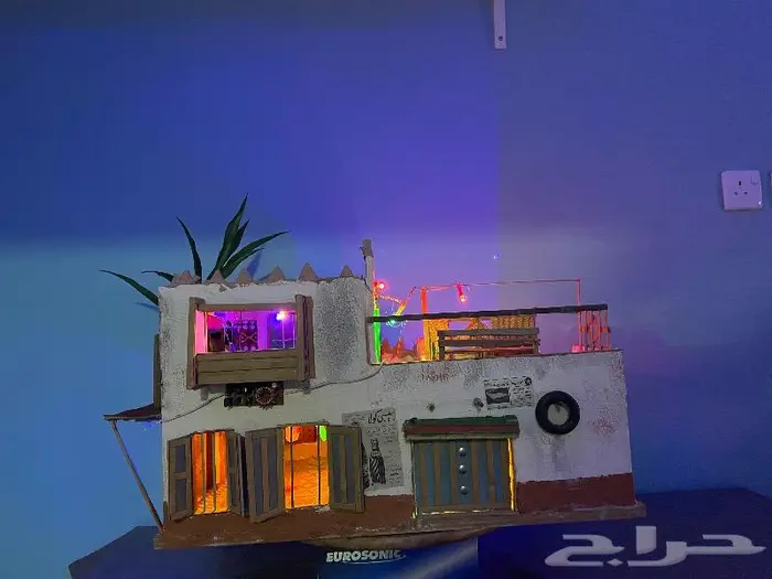 مجسم بيت شعبي قديم 38