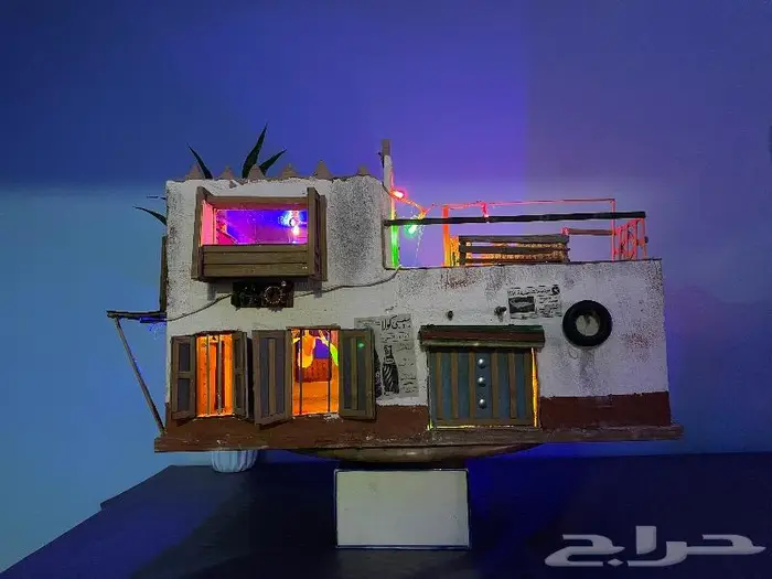 مجسم بيت شعبي قديم 39