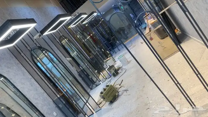 بارتشن حديد وحواجز وفواصل زجاجيه 9