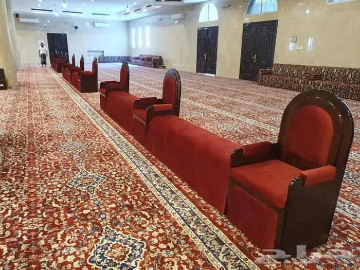 تكاية مساندظهر مساجد دواليب وحوامل مصاحف ديكورات مساجد 63