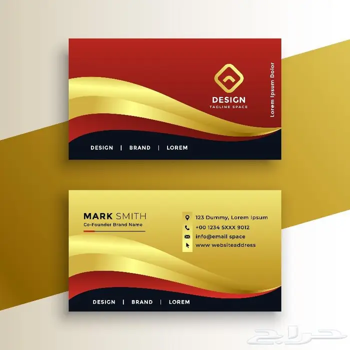 طباعة كروت شخصيه 1000 كرت ب80 ريال شامل التصميم والتوصيل 4