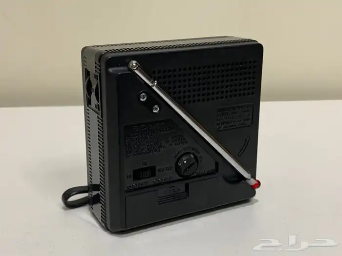 راديو TFM محمول موجتين وموجة الطقس (مخزن) 1980 4