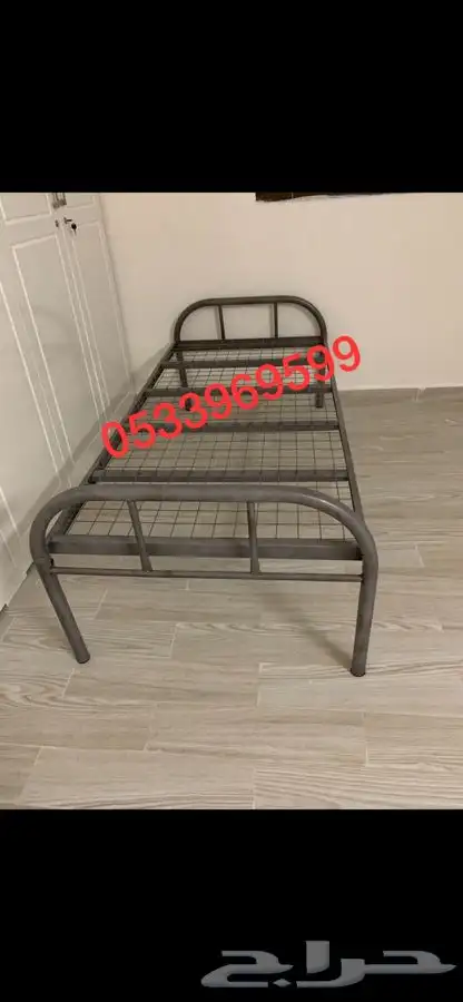 سرير دورين - سرير نفر - مرتبه - دولاب - مخده - بطانيه 15