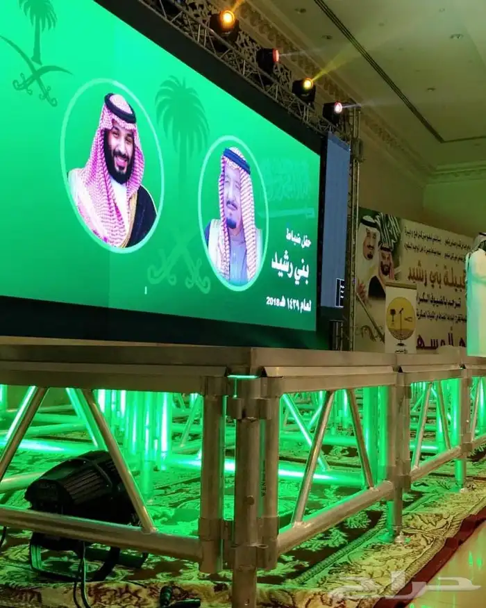 تجهيز حفلات شاشات اضاءات صوتيات اليوم الوطني 10