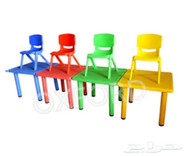 طاولات دراسية و كراسي اطفال 16