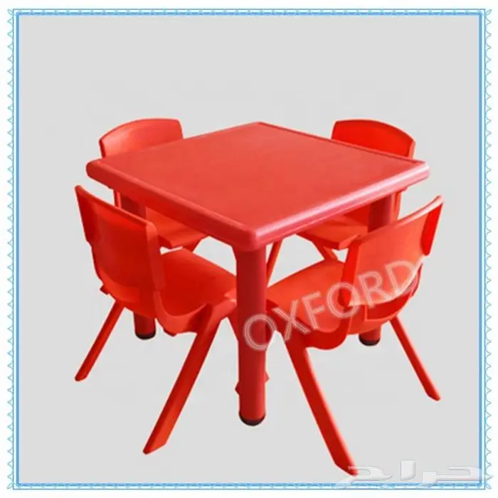طاولات دراسية و كراسي اطفال 5