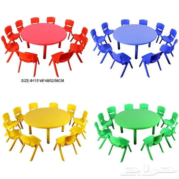 طاولات دراسية و كراسي اطفال 7