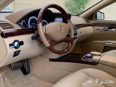 مرسيدس مخزن S500 موديل 2012 عداد 53 12