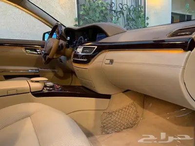 مرسيدس مخزن S500 موديل 2012 عداد 53 13