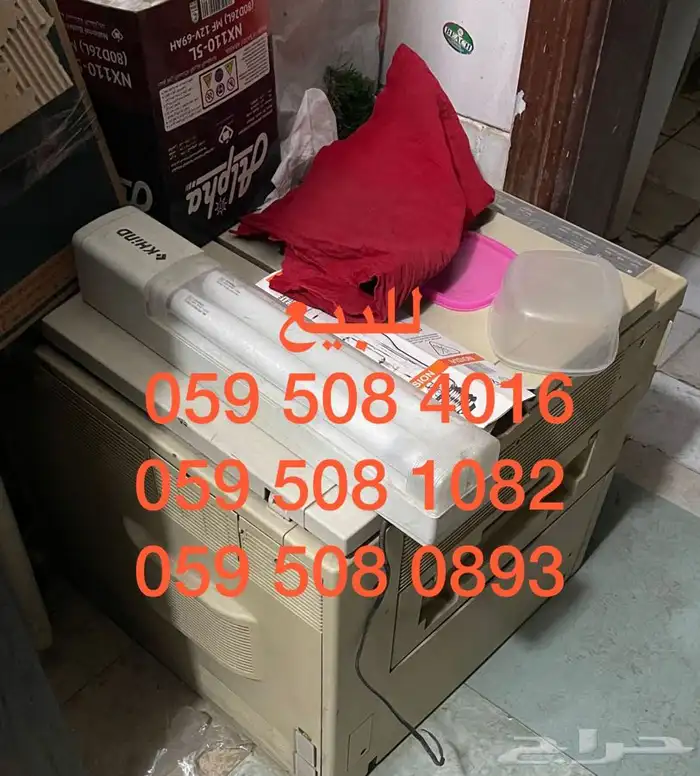 كمبيوتر طابعات مناشير ونش جمل مكيفات كمروسور تايمر جهاز حريق 0