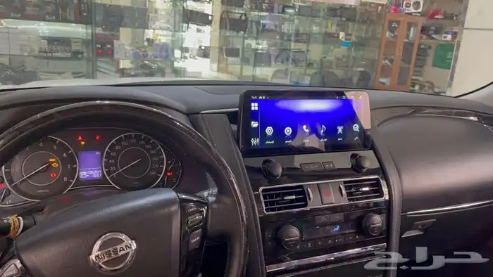 شاشة نيسان باترول 2022 نظام اندرويد وابل كار بلاي 1