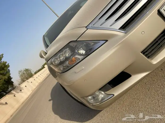 ((مباع)) لكزس ذهبي فاتح هايبرد LS600 وارد عبداللطيف نادر 8