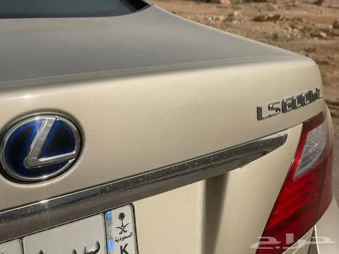 ((مباع)) لكزس ذهبي فاتح هايبرد LS600 وارد عبداللطيف نادر 3